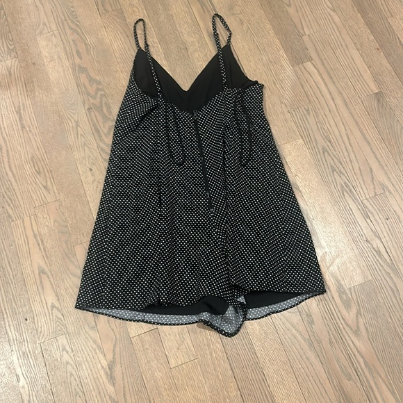 Alice + Olivia Romper black with white dot - Picture 2 of 3